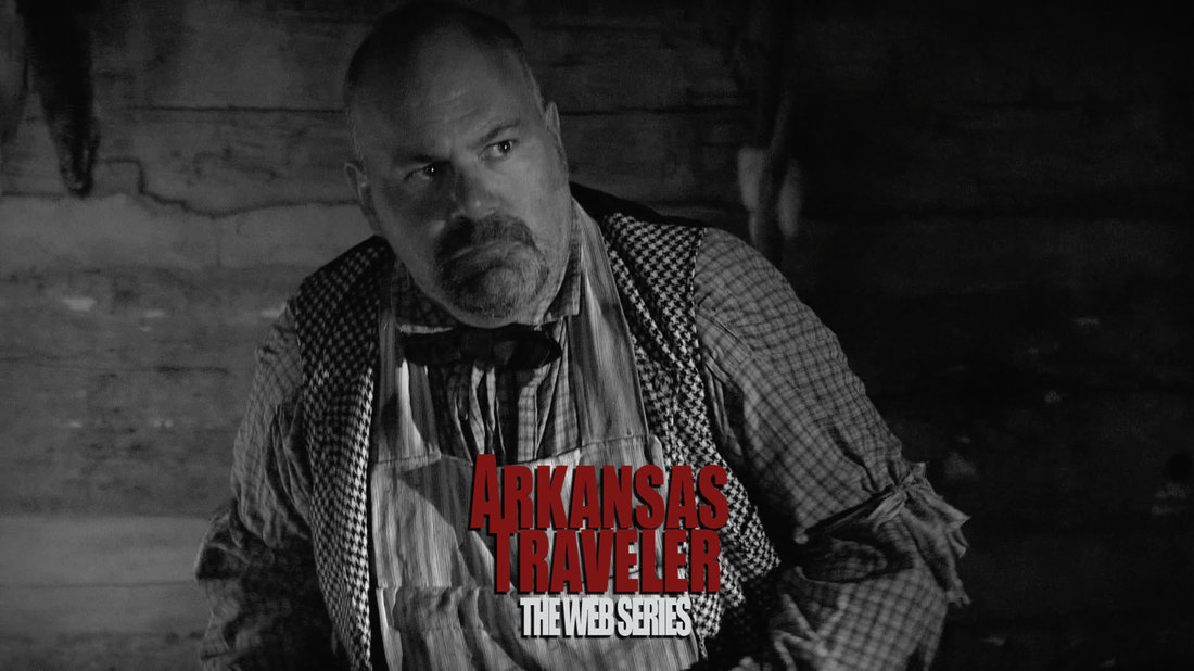 Andre Du Broc as The Tavern Keep in Arkansas Traveler The Web Series Episode 1